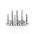 Carbon Steel M2 M2.3 M2.5 M3 M4 M5 Flat Tail Pan Head Phillips Self Tapping Screw